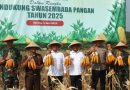 Kapolda, Gubernur Banten dan Kapolres Serang Panen Raya Jagung Kuartal II di Desa Cemplang