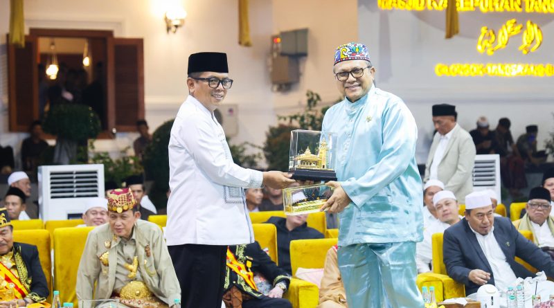 Resmikan Masjid Al-Istiqlaliyyah, Gubernur Andra Soni: Masjid Pilar Utama Peradaban Islam