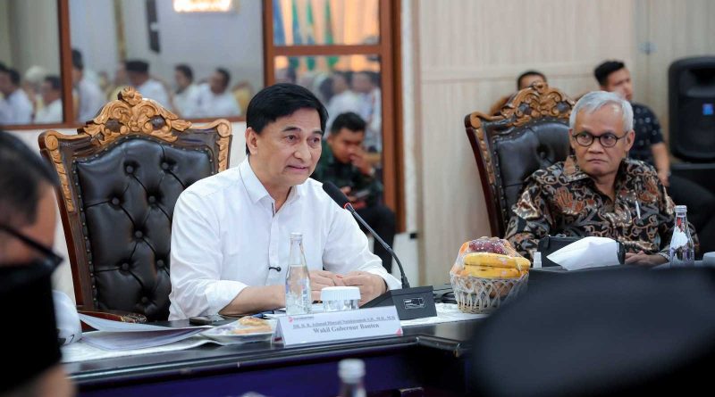 Wagub Dimyati Minta Komisi II DPR RI Aktif Perkuat Bank Banten sebagai Penggerak Ekonomi
