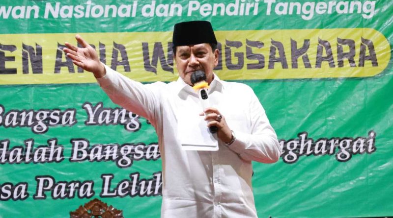 Bupati Tangerang Bersama Gubernur Banten Hadiri Haul Ke-345 Raden Aria Wangsakara