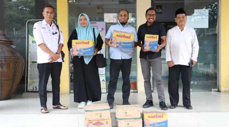 Diskominfo Kabupaten Serang Salurkan Bantuan Sembako untuk Korban Banjir di Kibin