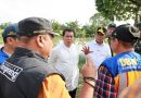 Bupati Tangerang Bersama Gubernur Banten Tinjau Banjir di Gelam Jaya Pasar Kemis