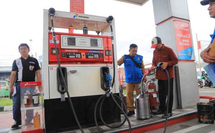 Jelang Ramadan dan HUT Ke-33 Kota Tangerang, Pemkot Tangerang Lakukan Uji Tera di SPBU