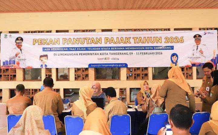 Optimalkan Penerimaan Pajak, Pekan Panutan Pajak Kota Tangerang 2026 Dimulai