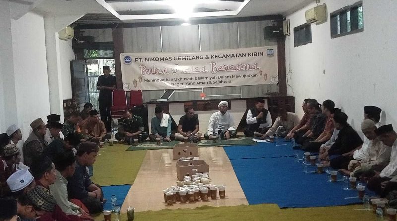 PT Nikomas Gemilang Gelar Buka Puasa Bersama Muspika dan Tokoh Masyarakat Kecamatan Kibin