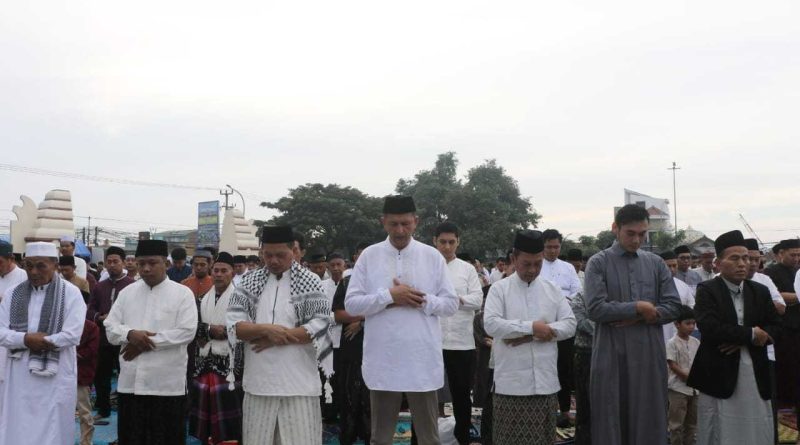 Sholat Ied di Kramatwatu, Najib Hamas Ajak Lanjutkan Kebaikan Selama Ramadhan