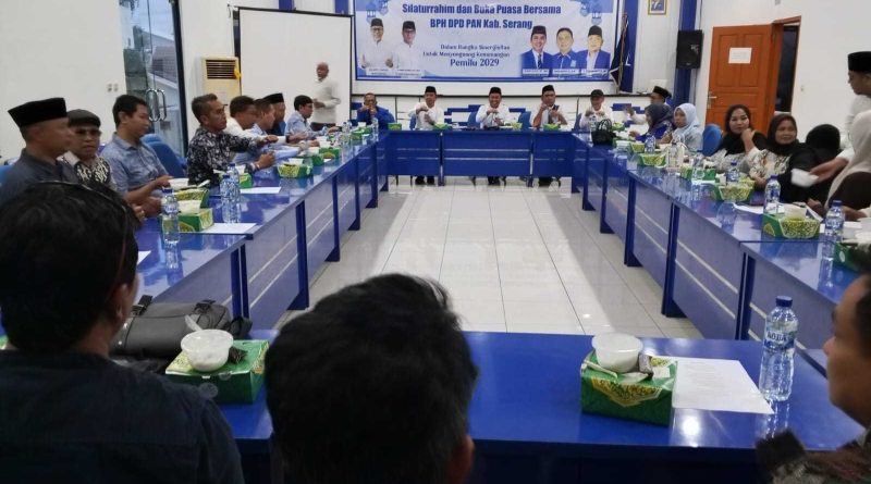 PAN Kabupaten Serang Gelar Silaturahmi dan Bukber, Perkuat Konsolidasi dan Komitmen Kerakyatan