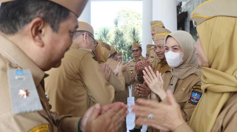 Halal Bihalal, Bupati Serang Ratu Zakiyah Tekankan ASN Kembali Fokus Beri Pelayanan
