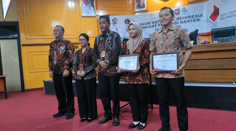 BPKAD Provinsi Banten Raih Penghargaan Produsen Data Terbaik III pada Forum Satu Data Indonesia 2026