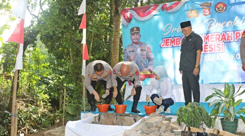 Warga Cisaat Padarincang Segera Nikmati Jembatan Merah Putih Presisi