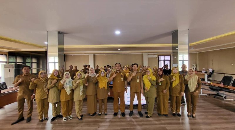 Rapat Pembinaan terkait pengisian e-kinerja harian Disperindag 2026