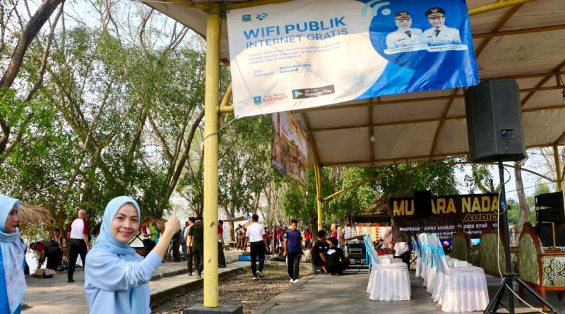 Program Prioritas Zakiyah-Najib, Warga Mulai Nikmati Layanan Internet Gratis
