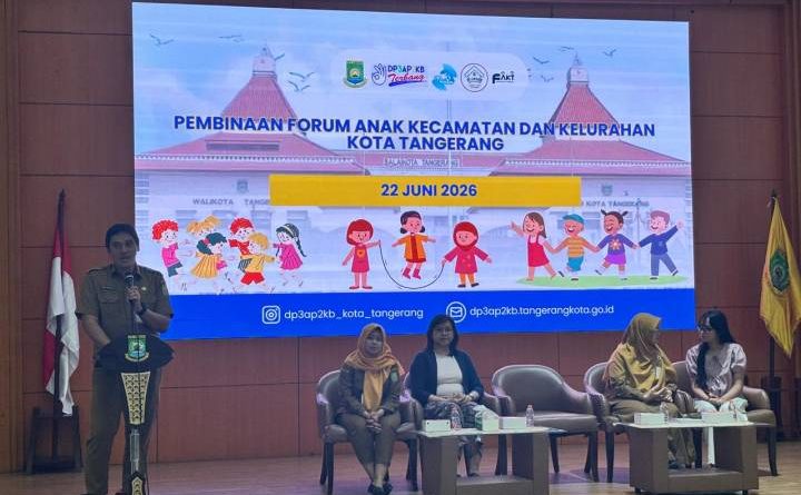 Perkuat Peran Pelopor dan Pelapor, Pemkot Tangerang Bina Forum Anak hingga Tingkat Kelurahan