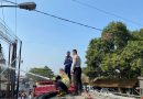 Sinergi Respons Cepat Polsek Cikande dan Damkar, Berhasil Jinakkan Kebakaran Rumah Warga di Kibin