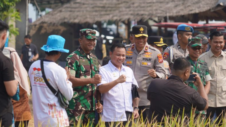 Danrem 064/Maulana Yusuf Dukung Percepatan Swasembada Pangan di Pandeglang