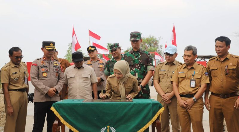 Diresmikan, Bupati Serang Yakini Jembatan Perintis Garuda Mudahkan Akses dan Tingkatkan Perekonomian Warga