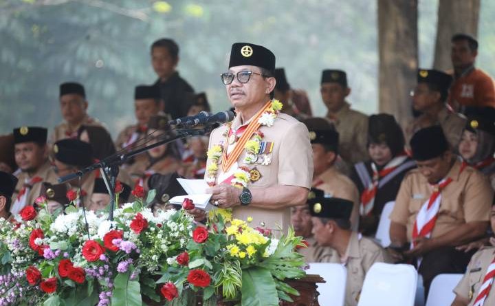 Apel Hari Pramuka ke-65, Sachrudin: Terus Berkontribusi Nyata Bangun Generasi Muda