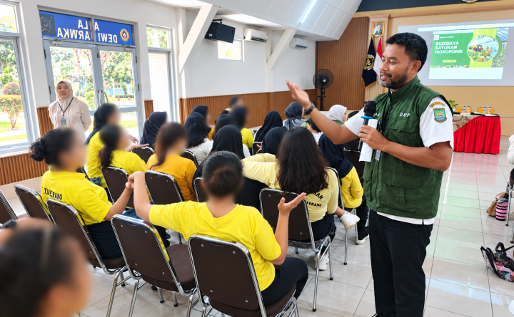 Gandeng Lapas Kelas IIA, DKP Kota Tangerang Latih 60 Warga Binaan Jadi Petani dan Peternak Mandiri